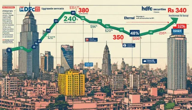 HDFC Securities Upgrades Eternal to Buy with Rs 340 Target Price